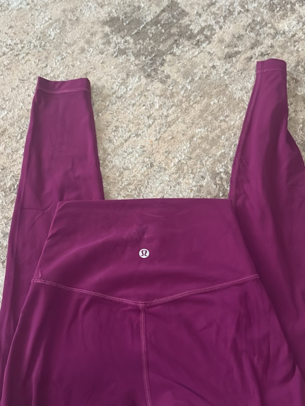 lululemon athletica Deep Magenta High-Waist Leggings